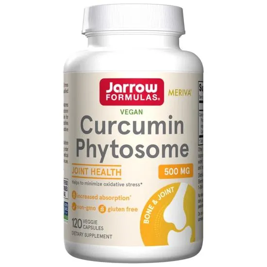 Jarrow Formulas Curcumin Phytosome Meriva 500Mg Vegicaps 120 Vegicaps