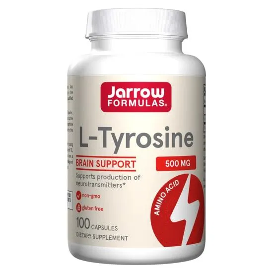 Jarrow Formulas L-Tyrosine 500mg Capsules