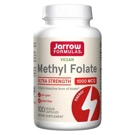 Jarrow Formulas Methyl Folate 1000mcg Capsules