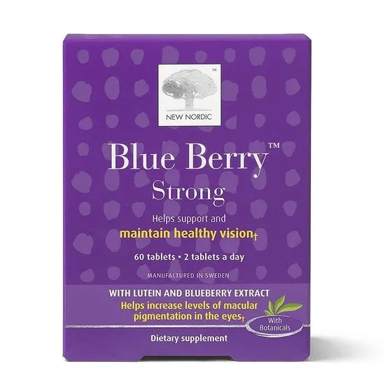 New Nordic Blue Berry Tablets