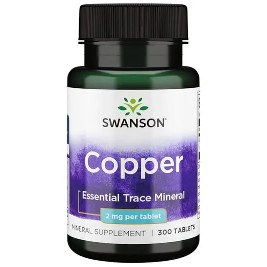 Swanson Albion Copper 2mg Capsules