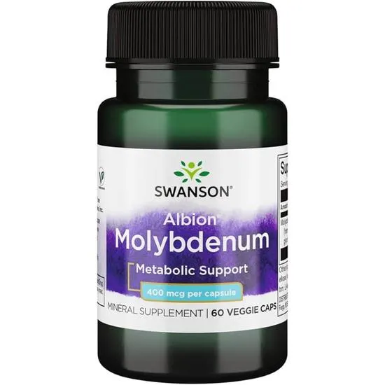 Swanson Albion Molybdenum 400mcg Capsules