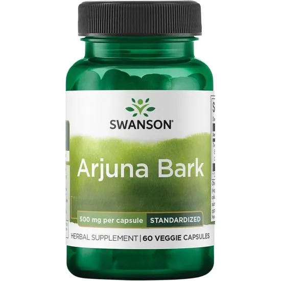 Swanson Arjuna Bark 500mg Capsules