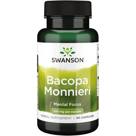 Swanson Bacopa Monnieri 250mg Capsules