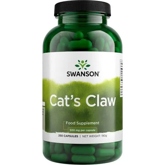 Swanson Cat's Claw 500Mg Capsules 250 Capsules