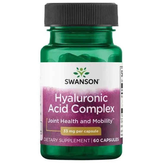 Swanson Hyaluronic Acid Complex 33mg Capsules