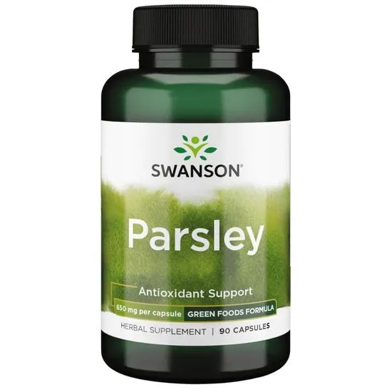 Swanson Parsley 650mg Capsules