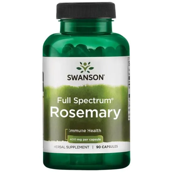 Swanson Rosemary 400mg Capsules
