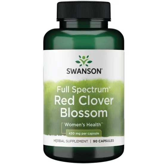 Swanson Red Clover Blossom 430mg Capsules