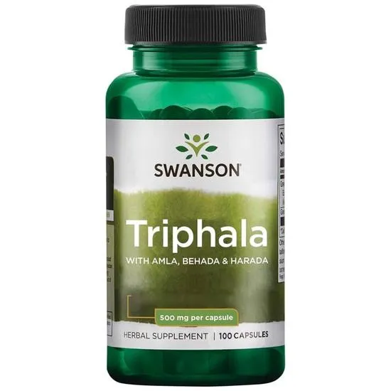 Swanson Triphala 500mg Capsules