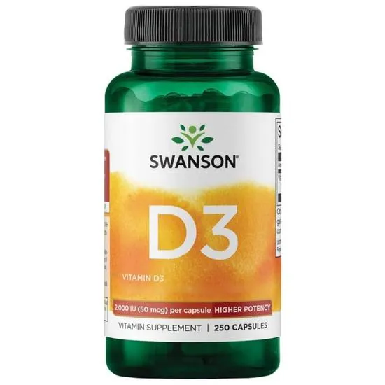 Swanson Vitamin D3 2000iu Capsules