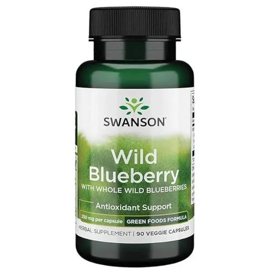 Swanson Wild Blueberry 250mg Capsules
