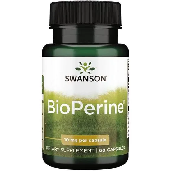 Swanson Bioperine 10mg Capsules