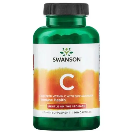Swanson Buffered Vitamin C With Bioflavonoids Capsules