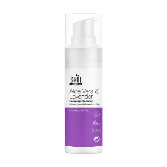 Skin Superfood Aloe Vera & Lavender Foaming Cleanser