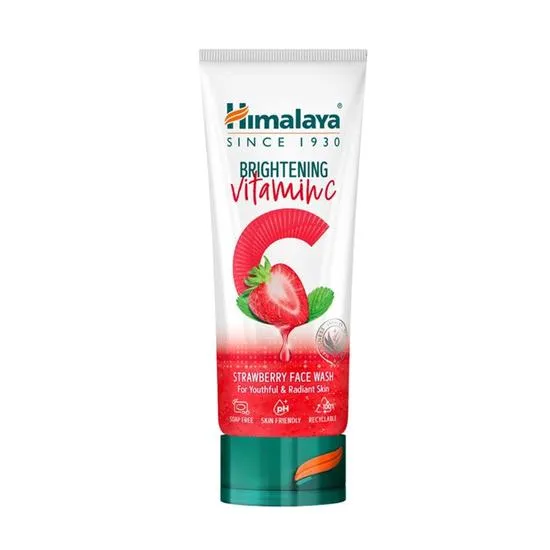 Himalaya Herbals Brightening Vitamin C Strawberry Face Wash