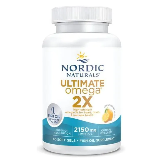 Nordic Naturals Ultimate Omega 2x 2150mg Lemon