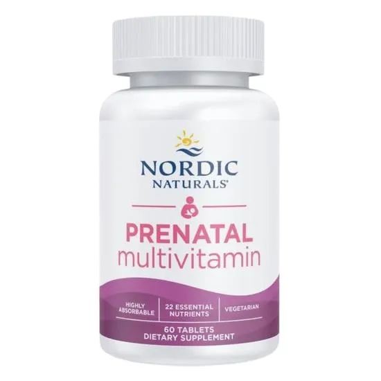Nordic Naturals Prenatal Multivitamin Tablets