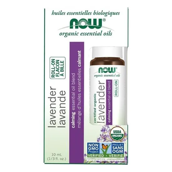 NOW Foods Essential Oil Roll-On Lavender