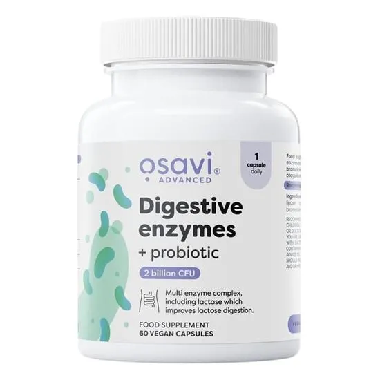 Osavi Digestive Enzymes + Probiotic Capsules
