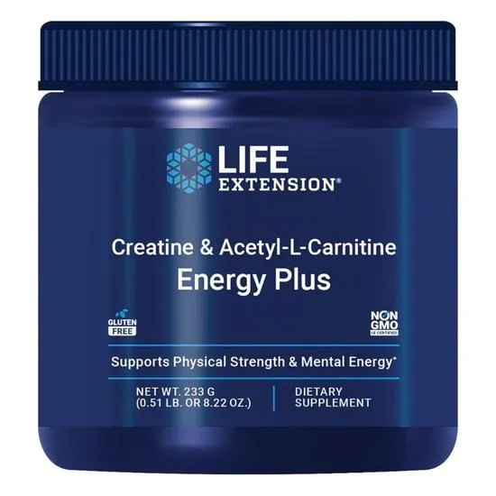 Life Extension Creatine & Acetyl-L-Carnitine Energy Plus