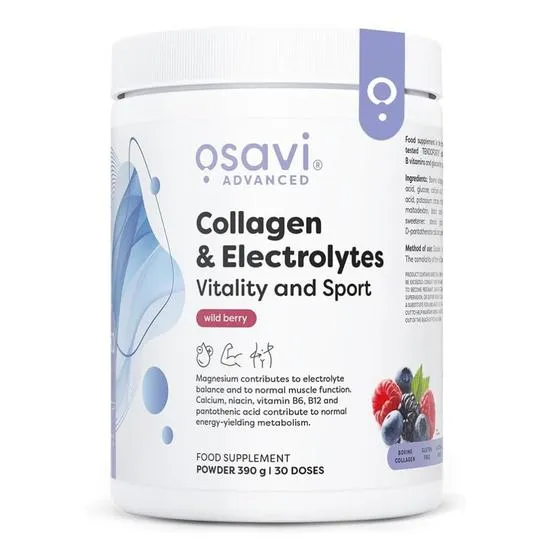 Osavi Collagen Electrolytes Vitality & Sport Wild Berry