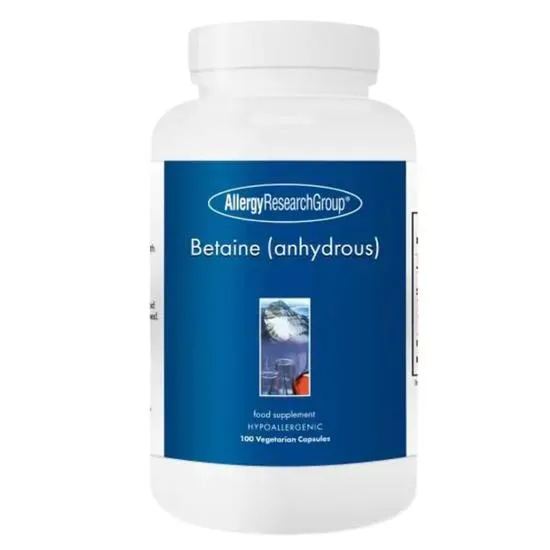 Allergy Research Group Betaine Anhydrous 750mg Capsules