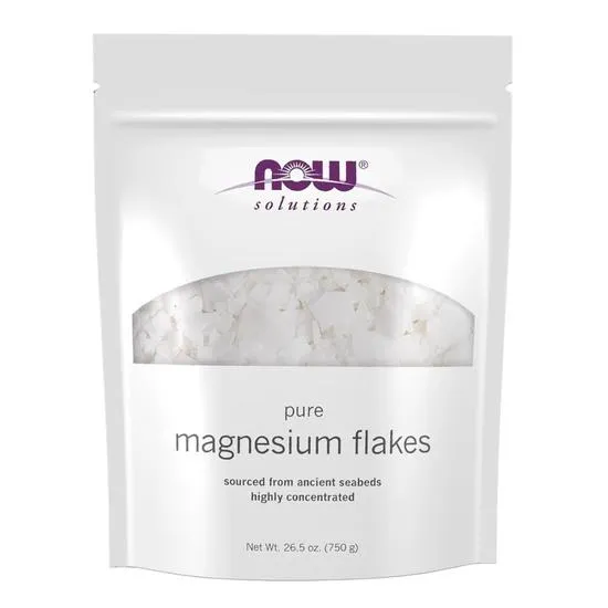 NOW Foods 100% Pure Magnesium Flakes