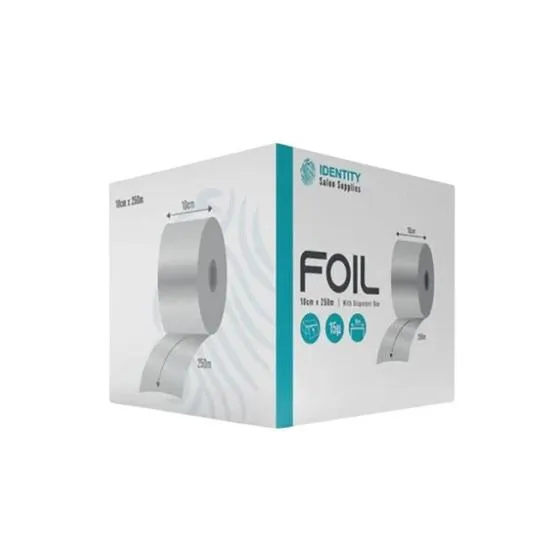 Identity Salon Supplies Foil With Dispenser Box 10 Cm X 250 M