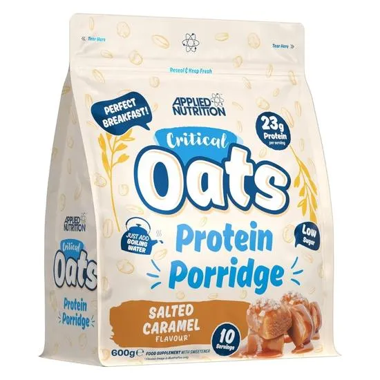 Applied Nutrition Critical Oats Protein Porridge Salted Caramel