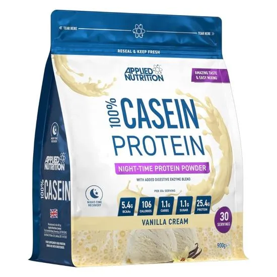 Applied Nutrition 100% Casein Protein Vanilla Cream