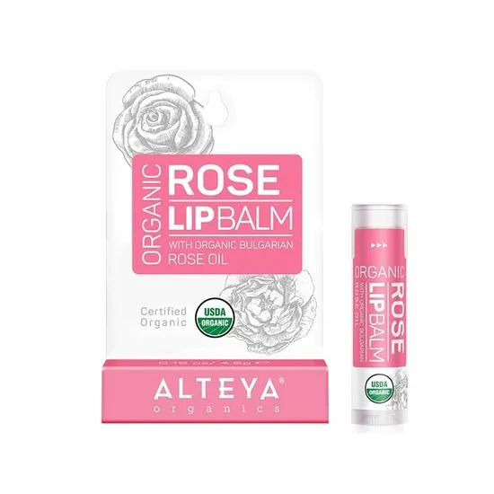 Alteya Organics Lip Balm Rose