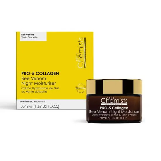 skinChemists SC Pro-5 Collagen Bee Venom Night Moisturiser