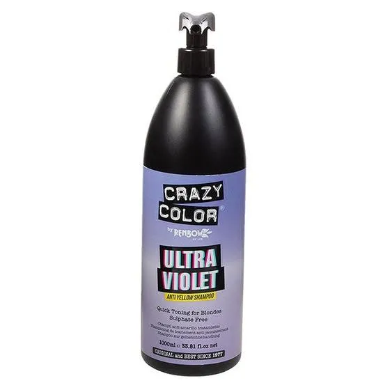 Crazy Color Ultra Violet Anti Yellow Shampoo