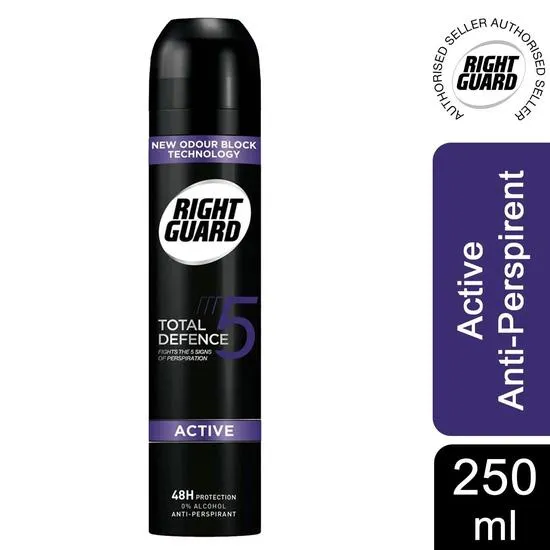 Schwarzkopf Right Guard Total Defence 5 Active 48h Protection Anti Perspirant