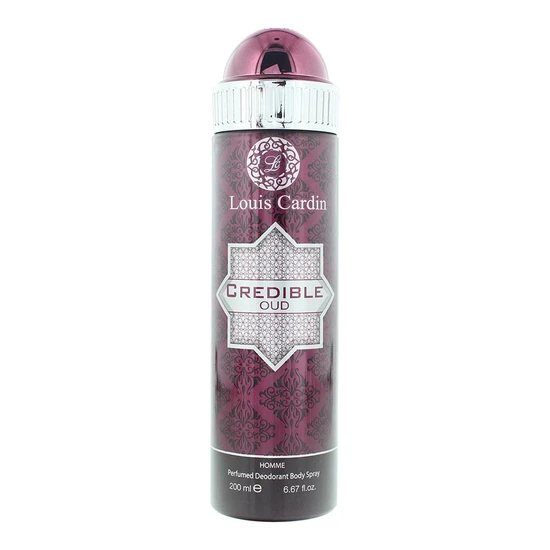 Louis Cardin Credible Oud Perfumed Deodorant Body Spray