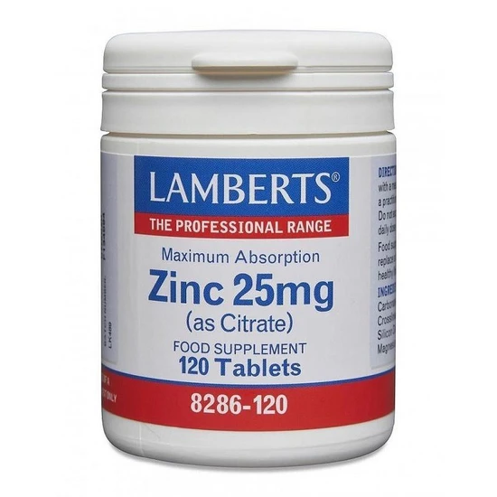 Lamberts Zinc 25mg Tablets