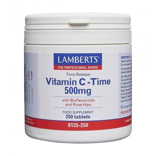 Lamberts Vitamin C 500mg Time Release Tablets