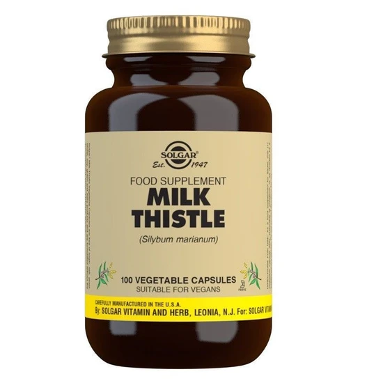 Solgar Milk Thistle Capsules 100 Capsules