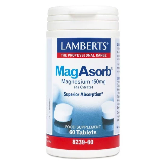 Lamberts MagAsorb 150mg Tablets