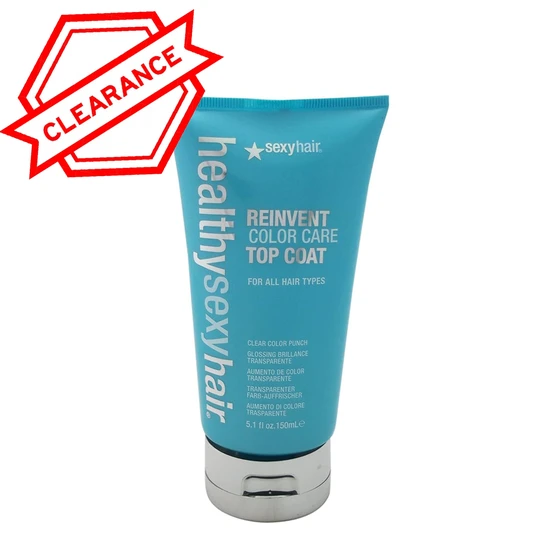 Sexy Hair Top Coat Clear Colour Punch