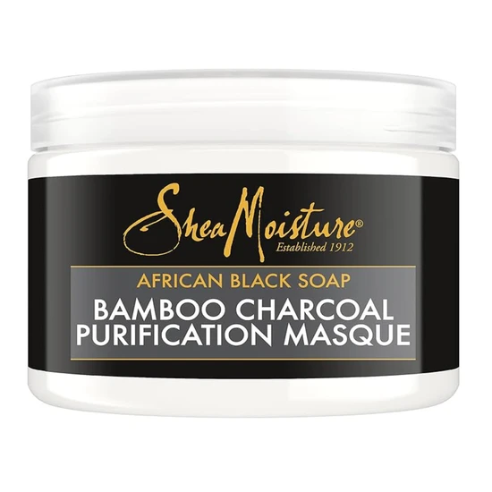 Shea Moisture African Black Soap Bamboo Charcoal Purification Masque