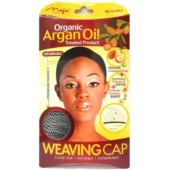 Magic Collection Organic Argan Oil Weaving Cap