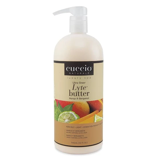 Cuccio Mango & Bergamot Lyte Body Butter