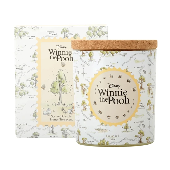 Disney Pooh Honey Tree Glass Candle