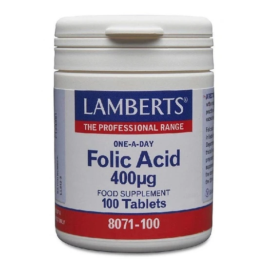 Lamberts Folic Acid 400ug Tablets