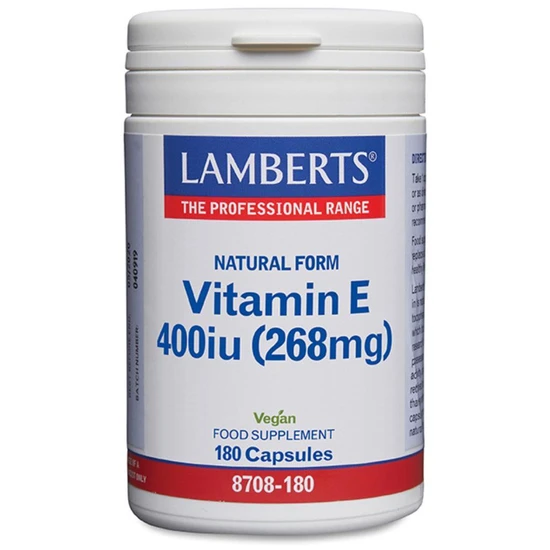 Lamberts Vitamin E 400Iu Capsules 180 Capsules