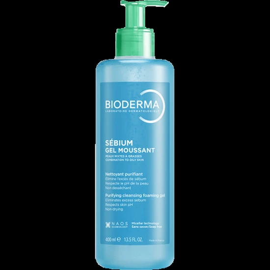 Bioderma Sebium Purifying Foaming Gel Oily To Blemish-Prone Skin