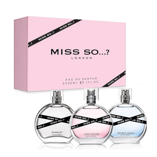 SO...? Miss SO...? Premium Eau De Parfum Gift Set