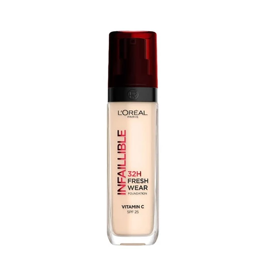 L'oreal Paris Infallible 24Hr Freshwear Liquid Foundation 100-Linen
